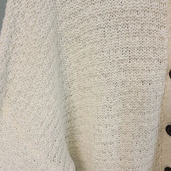 O'Neill Tropical Beach Hooded See Through Sweater Size Small Oversize - Picture 4 of 11